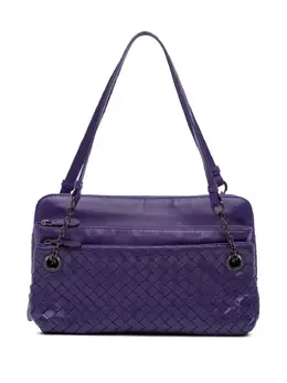 Bottega Veneta 2012-2024 Nappa Intrecciato Triple Zip shoulder bag 30156290