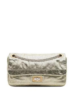 Chanel 2008-2009 Medium Reissue Perforated Calfskin Drill Flap shoulder bag 30550205