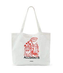 Сумка-тоут Allsaints Breakup Tote, цвет Chalk White 10006851 | chalk white
