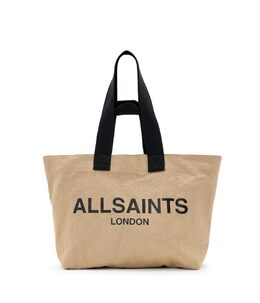 Сумка-тоут Allsaints Ali Canvas East/West Tote, цвет Mink Brown 9988798 | mink brown