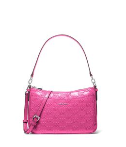 Сумка кросс-боди Michael Kors Jet Set Medium Top Zip Pouchette Crossbody, цвет Wild Berry 9998591 | wild berry
