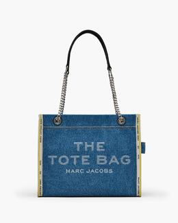 Сумка-тоут Denim Chain среднего размера Marc Jacobs, цвет Light Wash 2f4htt018h05-474 | light wash