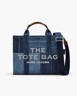 Сумка-тоут среднего размера из денима Marc Jacobs, синий h017m06fa21-422 | blue denim