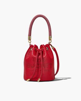 Кожаная сумка-ведро Marc Jacobs, цвет True Red h652l01pf22-617 | true red