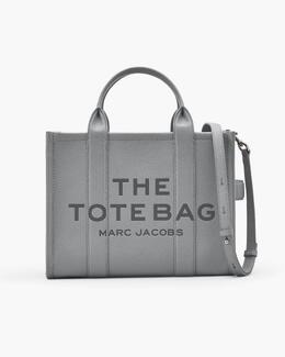 Кожаная сумка-тоут среднего размера Marc Jacobs, цвет Wolf Grey h004l01pf21-050 | wolf grey