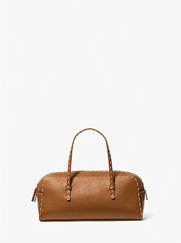 Сумка-Портфель Roberta из шагреневой кожи, сшитая вручную Michael Kors, коричневый 31s5pros4n | cinnamon