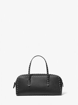 Сумка-Портфель Roberta из шагреневой кожи, сшитая вручную Michael Kors, черный 31s5pros4n | black