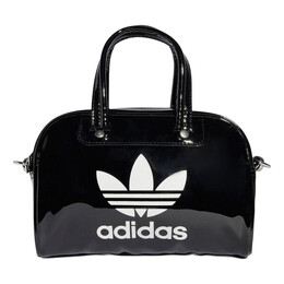 Сумка adicolor mini bowling bag 'black white' Adidas, черный ix7498 | black/white