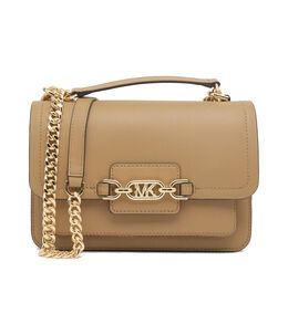 Кожаная сумка-мессенджер цвета вереска Michael Kors, желтый mk225w00008529700os | senape