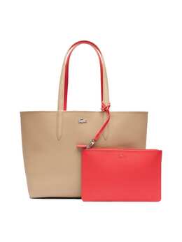 Наплечная сумка Lacoste, цвет beige/orange 5597349 | beige/orange