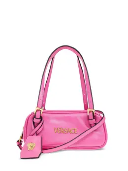 Versace logo-embroidered shoulder bag 30318085