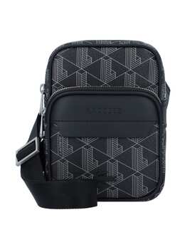 Наплечная сумка Lacoste, цвет monogram noir gris 5631011 | monogram noir gris