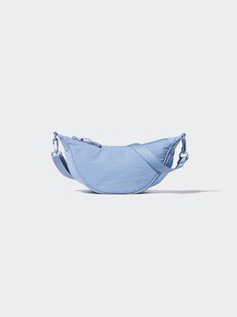 Круглая ультрамини-сумка Uniqlo, синий 481104 | 62 blue
