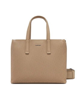 Сумочка Ck Must Small Tote_Mono K60K613023 Calvin Klein, коричневый 8719849128982 | braun