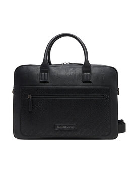 Сумка для ноутбука Th Monogram Computer Bag AM0AM13209 Tommy Hilfiger, черный 8720638743644 | schwarz