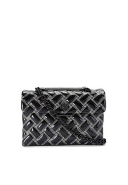 Сумка через плечо KENSINGTON Kurt Geiger London, черный ku051h0p2-q11 | blk white