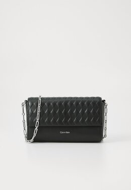 Сумка через плечо MINI QUILT CHAIN MINI Calvin Klein, черный 6ca51h1dt-q11 | black