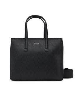 Сумочка Ck Must Small Tote_Mono K60K613023 Calvin Klein, черный 8721107422121 | schwarz