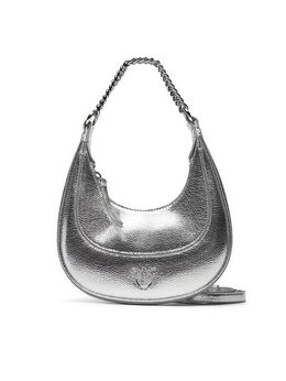 Сумочка Brioche Hobo Mini AI 24-25 PLTT 101433 A204 Pinko, серебряный 0000304267130 | silberfarben