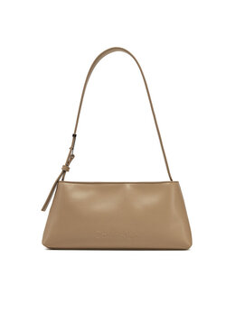 Сумочка Embossed Logo Shoulder Bag K60K612550 Calvin Klein, бежевый 8719849156664 | beige