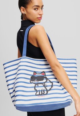 Сумка Karl Lagerfeld, синий k4851h1q1-k11 | white and blue stripes