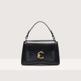 Сумка top-handle Coccinelle C-Me Calf Cocker small, цвет Noir e1ssk180201_001 | noir