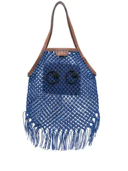 Anya Hindmarch fringed tote bag 30371424