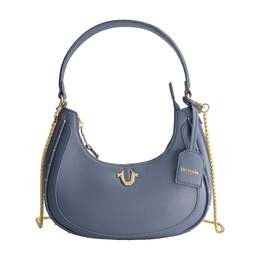 Сумка-хобо True Religion с застежкой-молнией и полумесяцем, синий 7901665919036 | blue