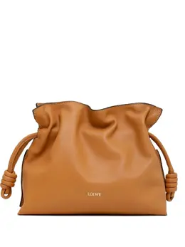 Клатч Flamenco среднего размера Loewe, нейтральный 29680134 | нейтральные цвета