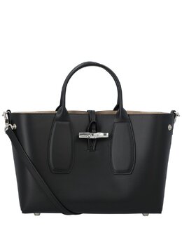 Кожаная сумка Longchamp Le Roseau XS 7760165044284 | black