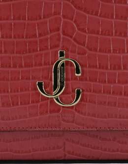 Сумка через плечо из кожи с принтом сахарной ваты от Jimmy Choo, розовый 7596332122172 | pink