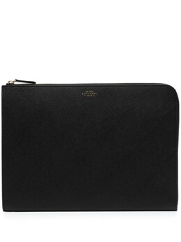 Маленькая сумка для ноутбука Smythson, черный 1203145 | черный