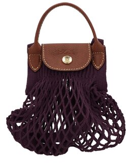 Сетчатая сумка Longchamp Le Pliage Filet XS, фиолетовый 7894742630460 | purple
