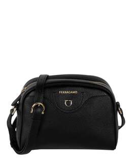 Дорожная сумка для камеры через плечо Salvatore Ferragamo, черный 7845764268092 | black