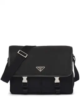 Prada Re-Nylon triangle-logo crossbody bag 22081383