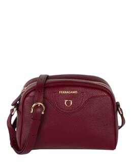 Дорожная сумка для камеры через плечо Salvatore Ferragamo, цвет burgundy 7845765349436 | burgundy