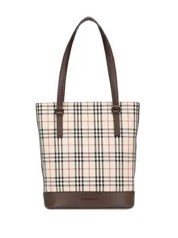 Burberry 2000-2017 House Check Coated Canvas Bucket tote bag 30549469