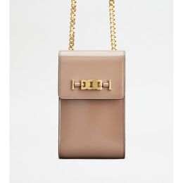 Сумка для телефона Kate из кожи Tod's, розовый 7846272892988 | pink