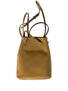 Miu Miu suede tote bag 30070376