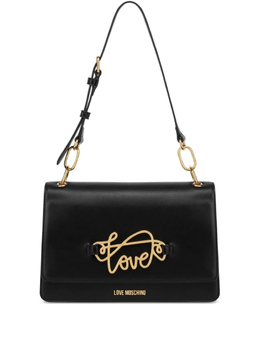 Сумка на плечо с логотипом Love Moschino, черный jc4264pp0mkg0 | черный