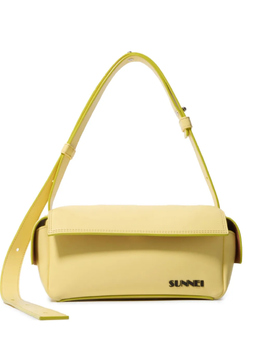 Структурированная сумка Labauletto Sunnei, желтый accxbag067pu0080023yellow | желтый