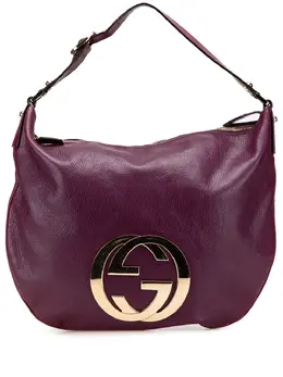 Gucci 2000-2015 Leather Interlocking G Blondie hobo bag 30571562