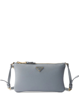 Кожаная сумка через плечо Prada, синий 1bc238vovo2cys | синий