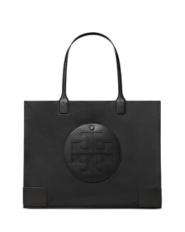 Сумка-тоут Tory Burch Элла из переработанного полиэстера, черный 4552011 | black
