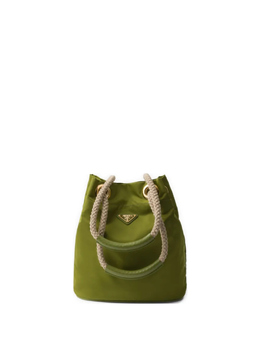 Сумка-ведро Re-Nylon Prada, зеленый 1be082vooo2hg8 | зеленый