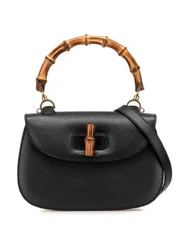 Gucci 20th Century Calfskin Bamboo Night satchel 30564943