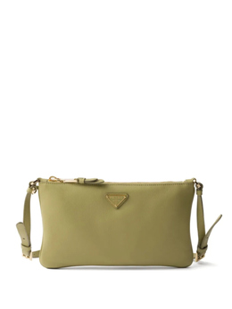Кожаная сумка через плечо Prada, зеленый 1bc238vovo2cys | зеленый