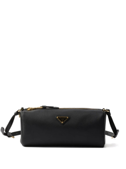Кожаная сумка через плечо Prada, черный 1bc239vovo2cys | черный
