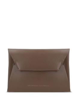 Клатч Duo Brunello Cucinelli, коричневый mwtkd2722 | коричневый