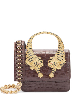 Сумка-тоут Roat среднего размера Roberto Cavalli, коричневый skb023pz975 | коричневый